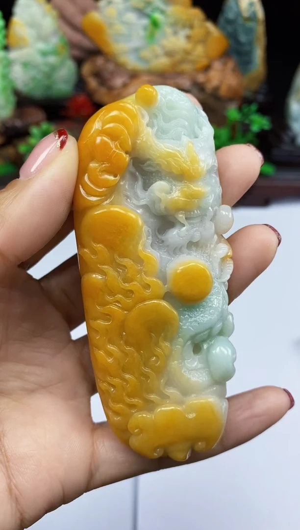 【闪购商品】翡翠颈饰未镶嵌翡翠A货