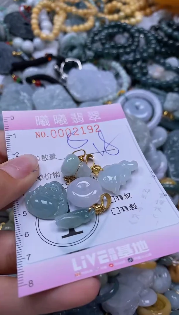 翡翠未镶嵌颈饰闪购0002192