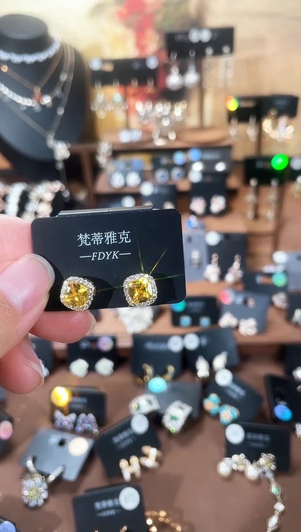 合金925银锆石梵382