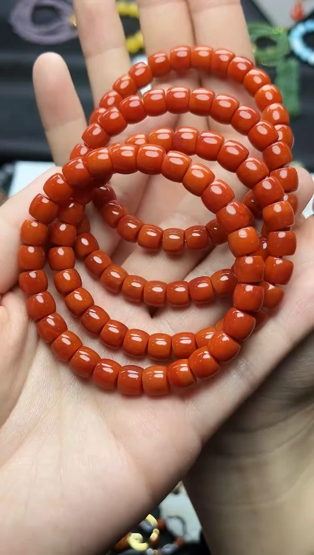 未镶嵌手串南红玛瑙直切手串多样性拍一发一06