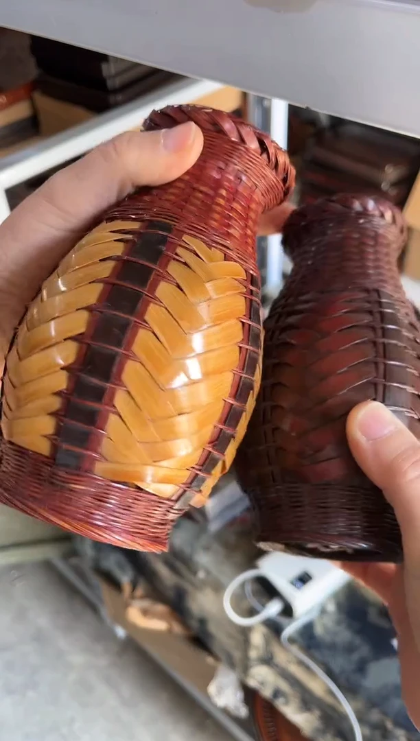 【闪购商品】陶瓷内胎 花器一套双色花器