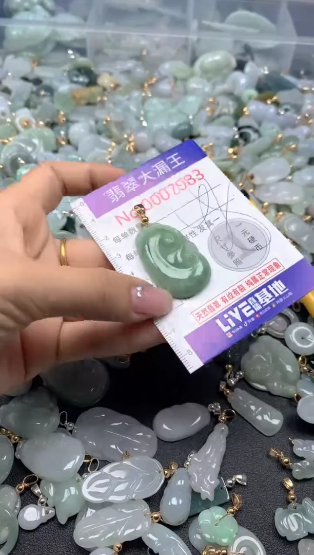 颈饰未镶嵌翡翠7983