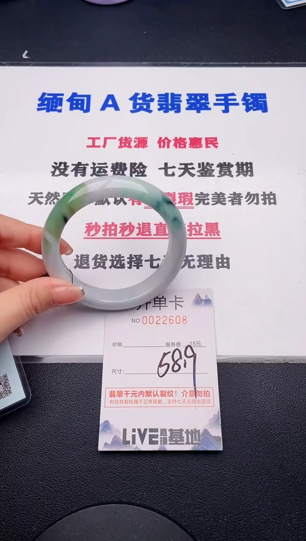 未镶嵌手镯翡翠08