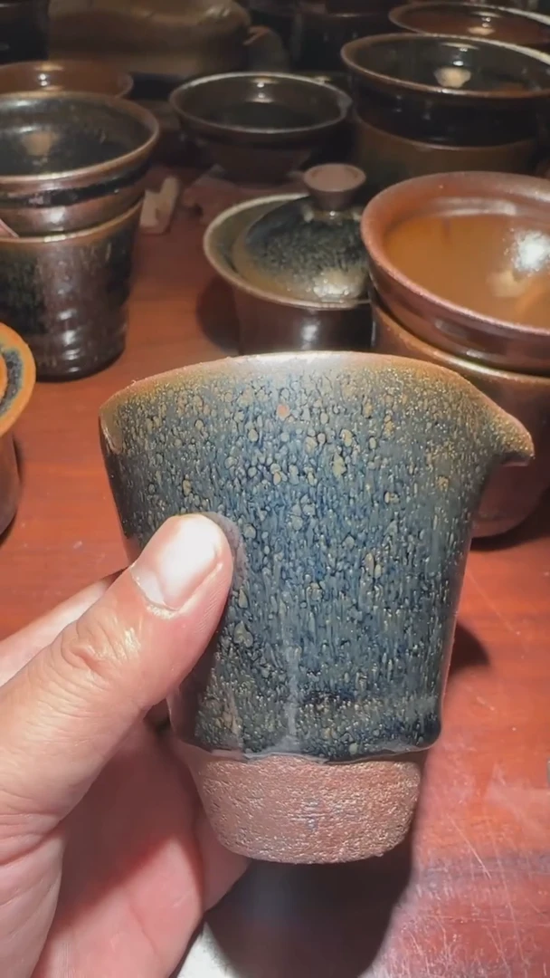 【闪购商品】茶盏通天龙窑柴烧建盏