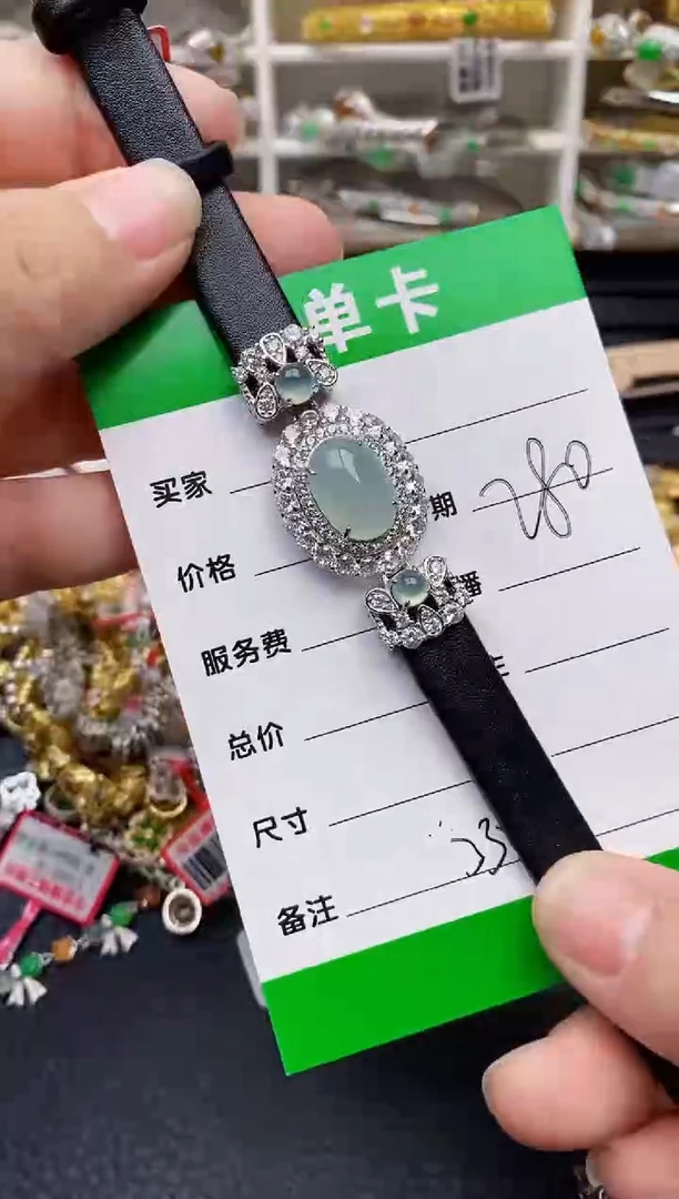 【闪购商品】翡翠戒指银S925镶嵌/3388