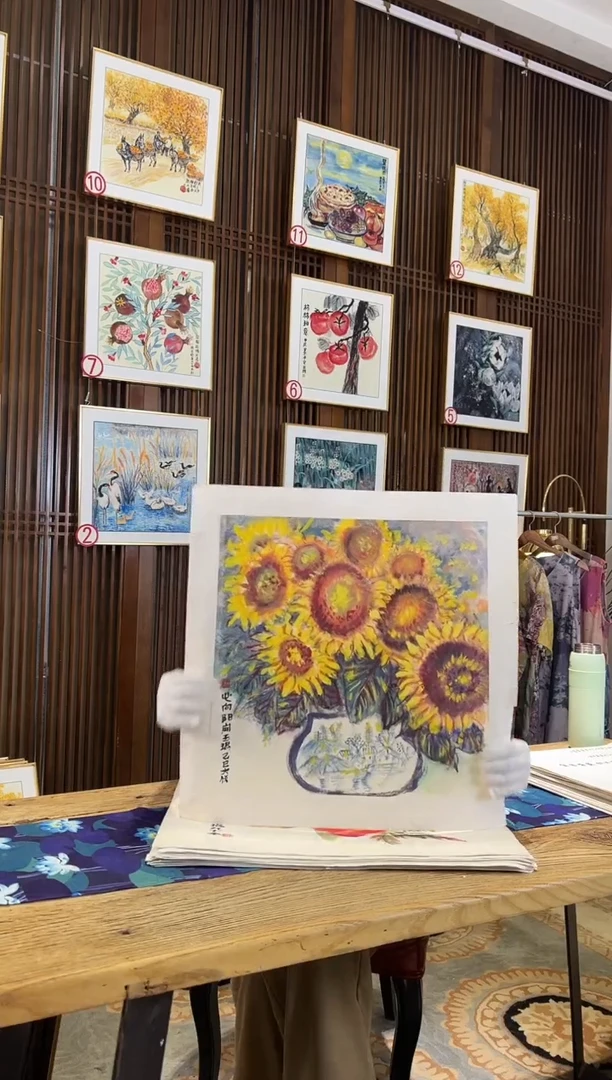 版画耿玉琨名章限量版画S