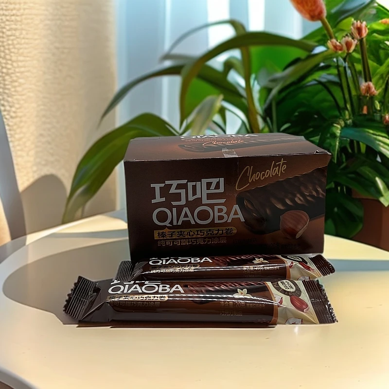 12条*25克【新疆包邮】楼子夹心巧克力卷