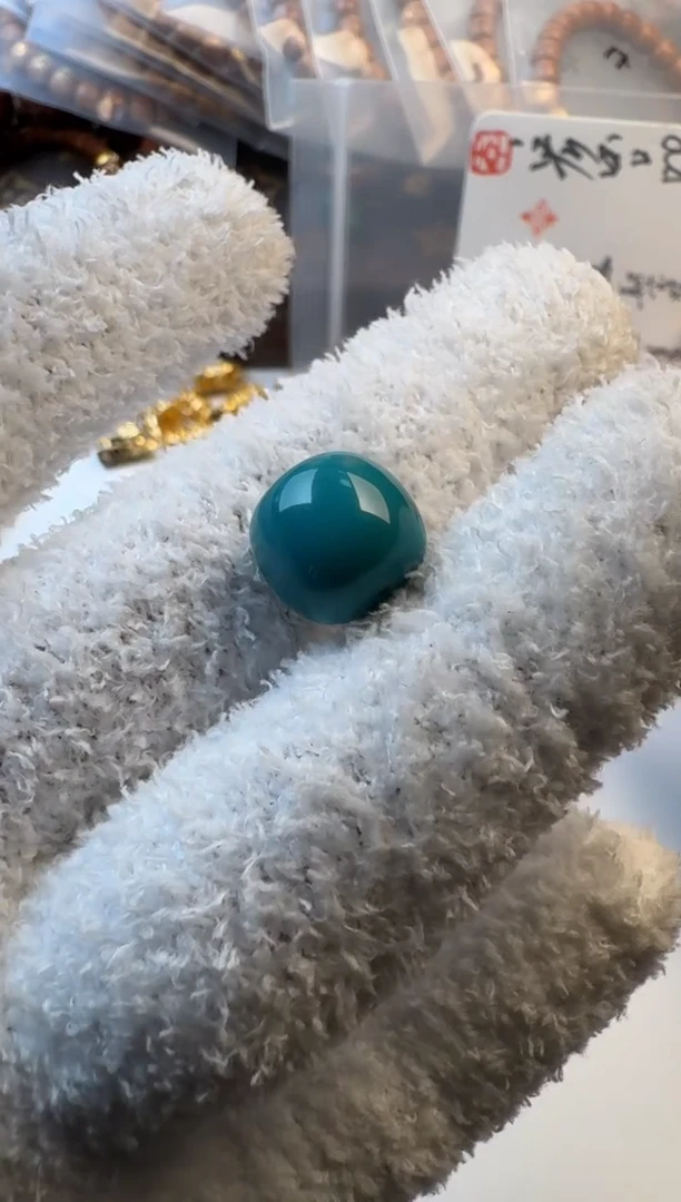 绿松石9K金镶嵌珠宝半成品松石配饰