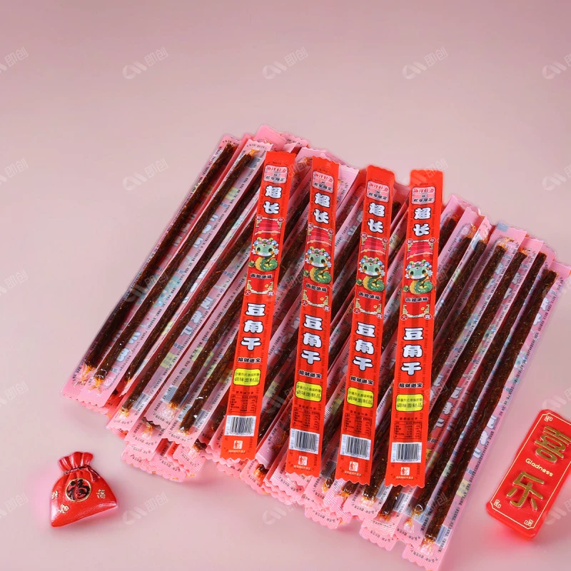 招待客人超长豆角干辣条办公室小吃团建麻辣寝室怀旧必备面筋休闲