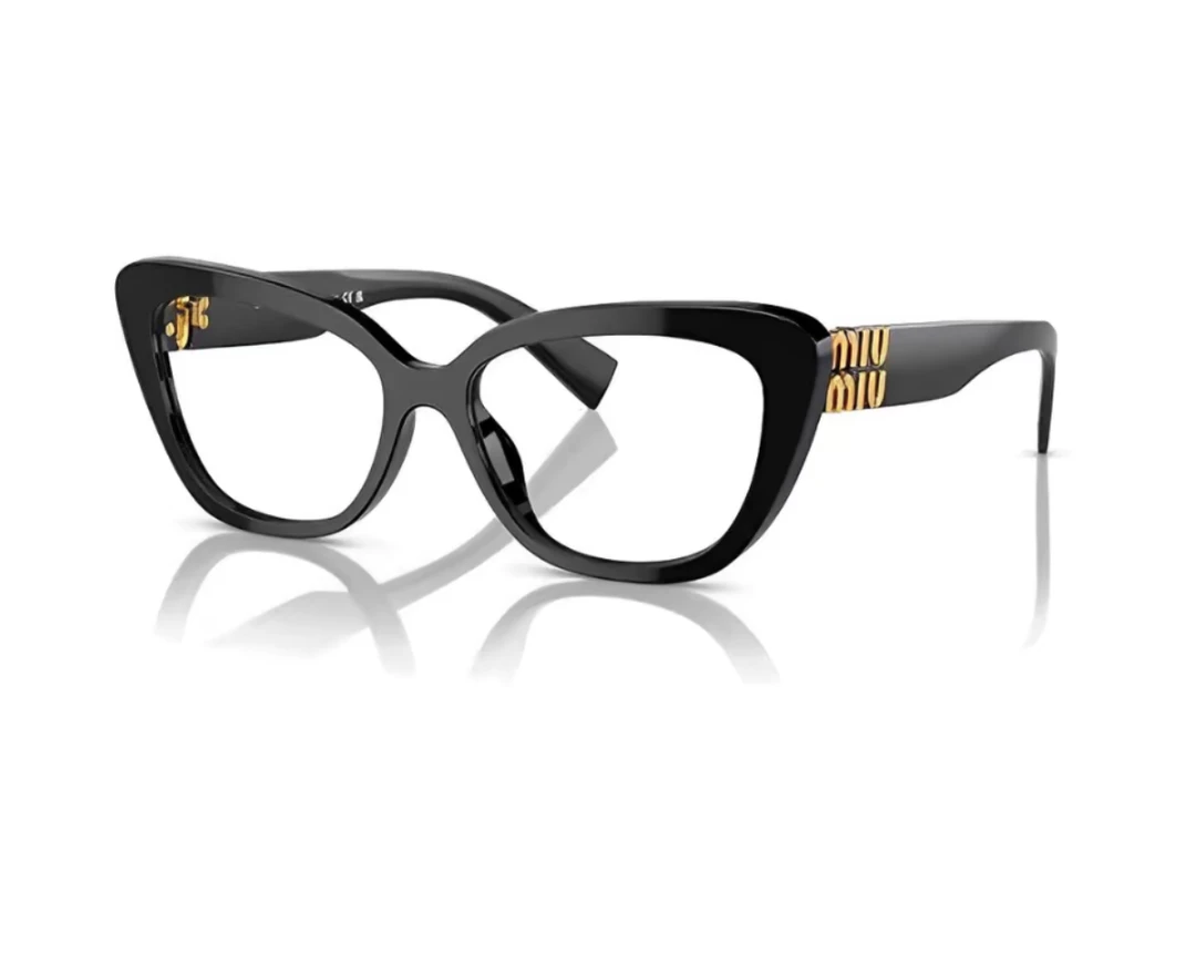 未使用 maje MIU MIU缪缪 轻便精致 黑色 蝶形 光学镜架