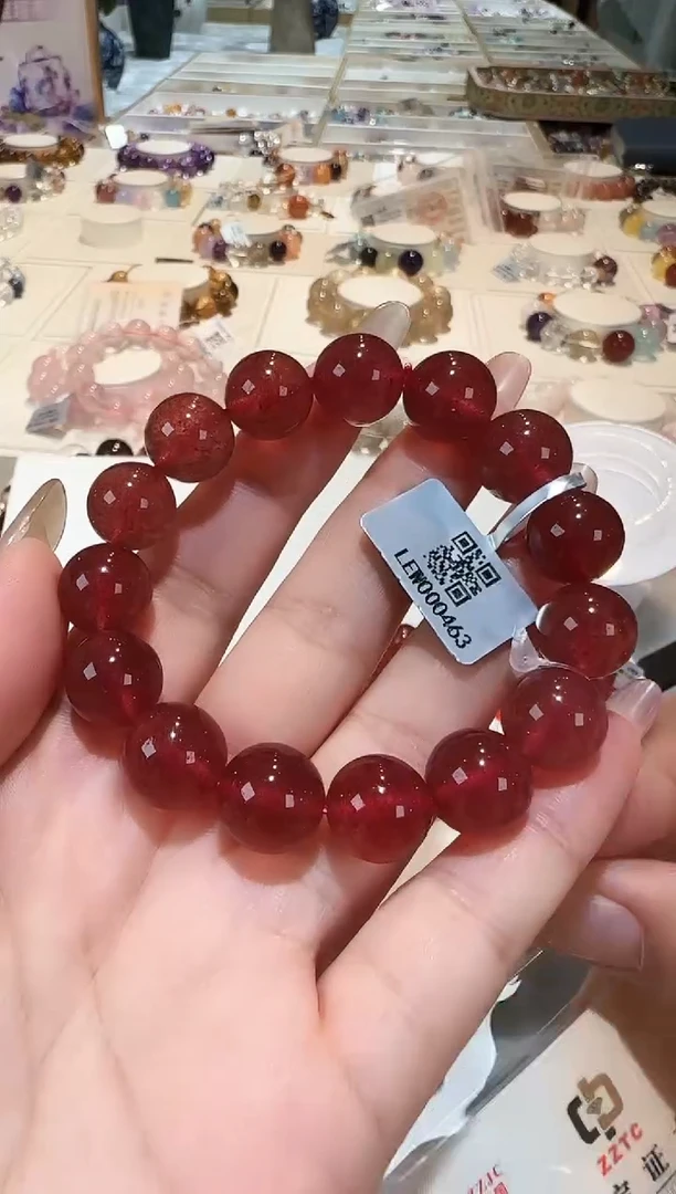 未镶嵌手串石英质玉手串