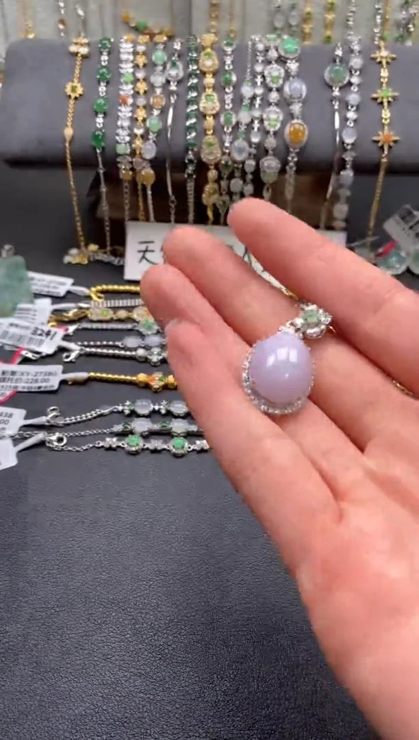 【闪购商品】翡翠戒指银S925镶嵌11111--1