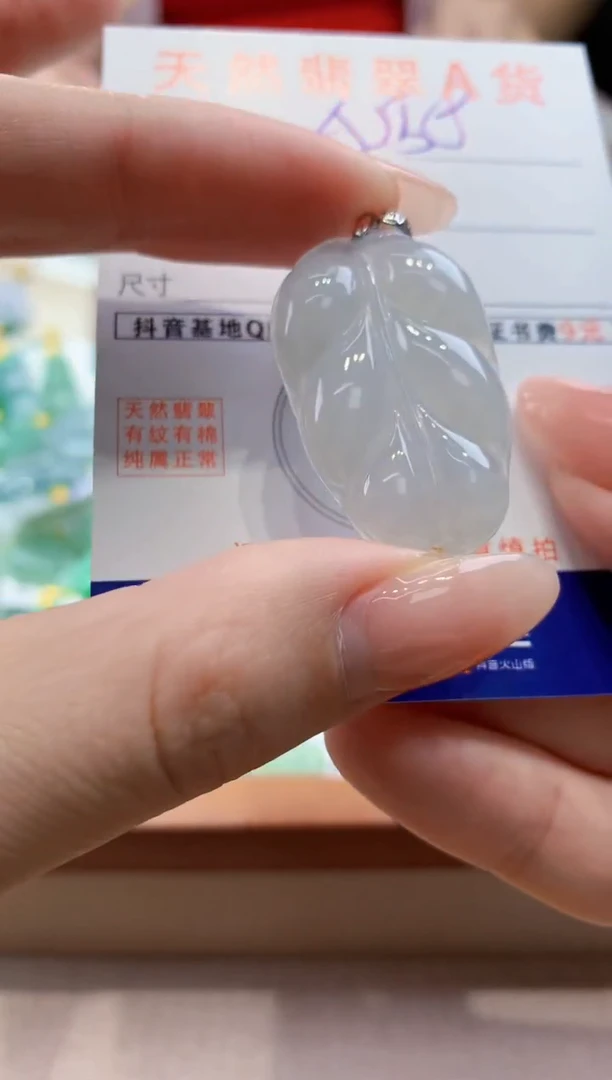 颈饰未镶嵌翡翠天然翡翠挂件