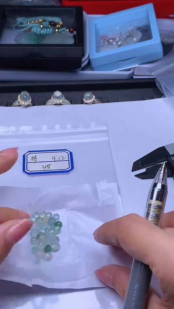 散珠翡翠琴***8+多样性发货