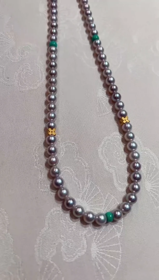 项链未镶嵌海水珍珠珍珠项链