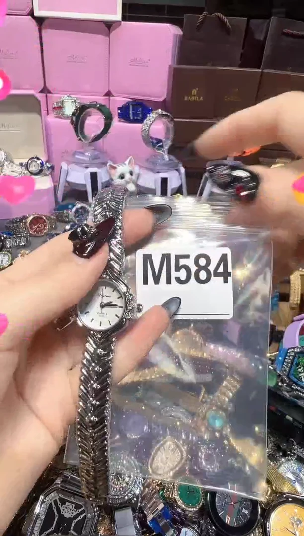 石英机芯不锈钢不锈钢直播定闪专用