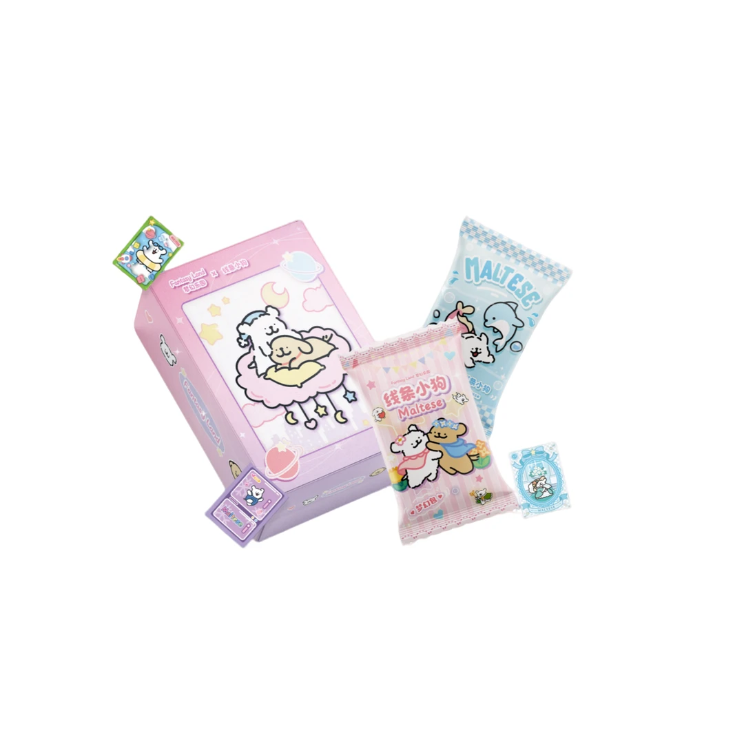 【吃吃】梦幻乐园线条小狗 收藏卡牌盲盒（代拆）顺丰