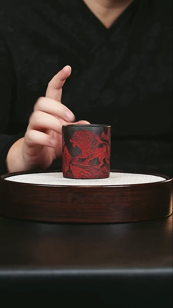 宜兴紫砂 茶宠 貔貅