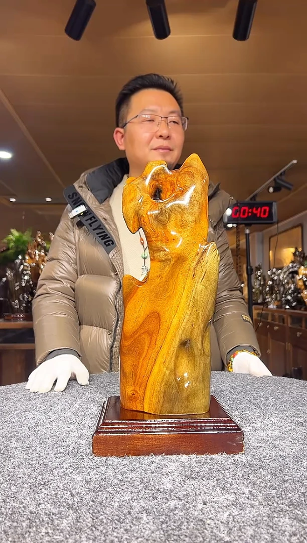 金丝楠木雕款A****g金丝楠木摆件