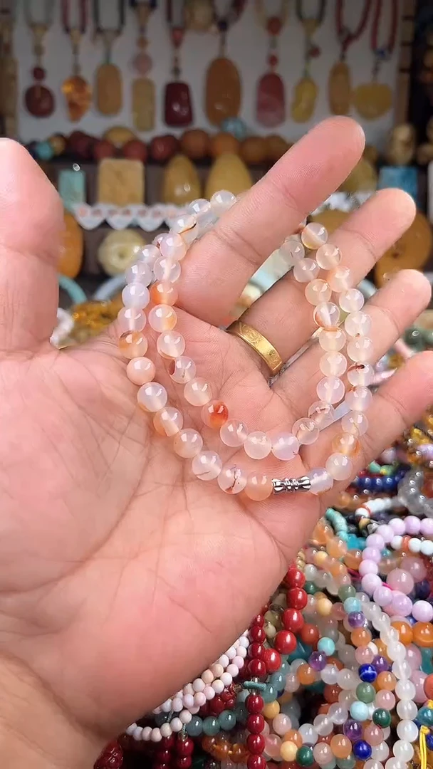 未镶嵌.玛瑙/玉髓黑*一物一拍 167484