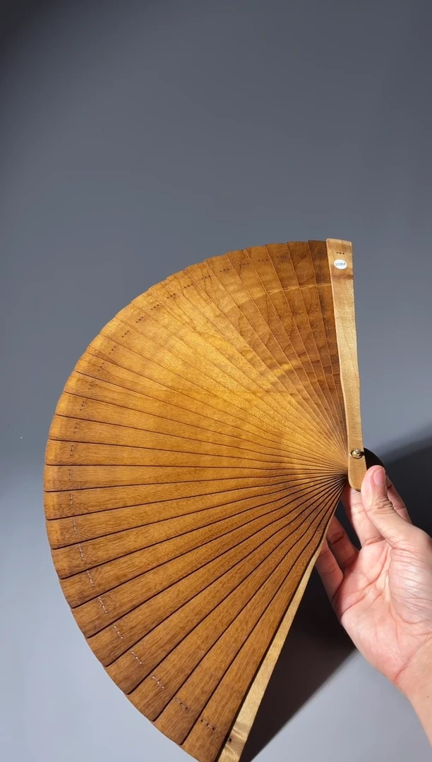 其他楠木（金丝楠）218号24cm小叶桢楠扇子