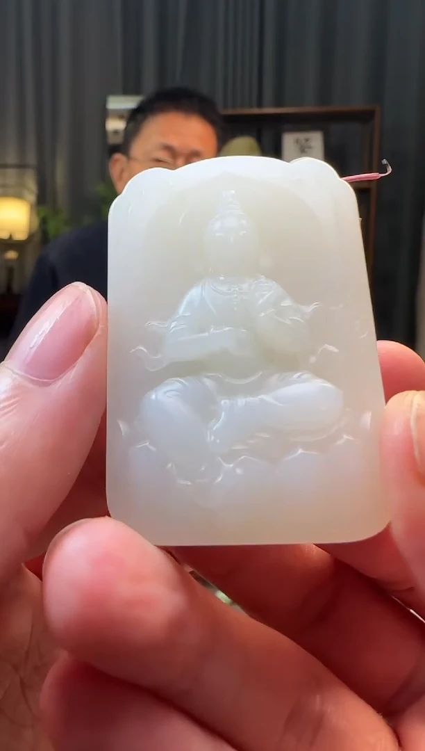 吊坠(不含链)未镶嵌和田玉挂件42g