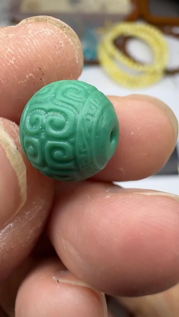 未镶嵌绿松石珠宝奇石绿松石