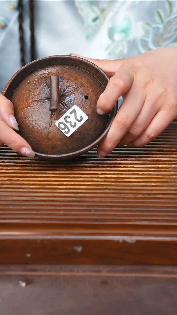 万古烧粗陶手工茶具