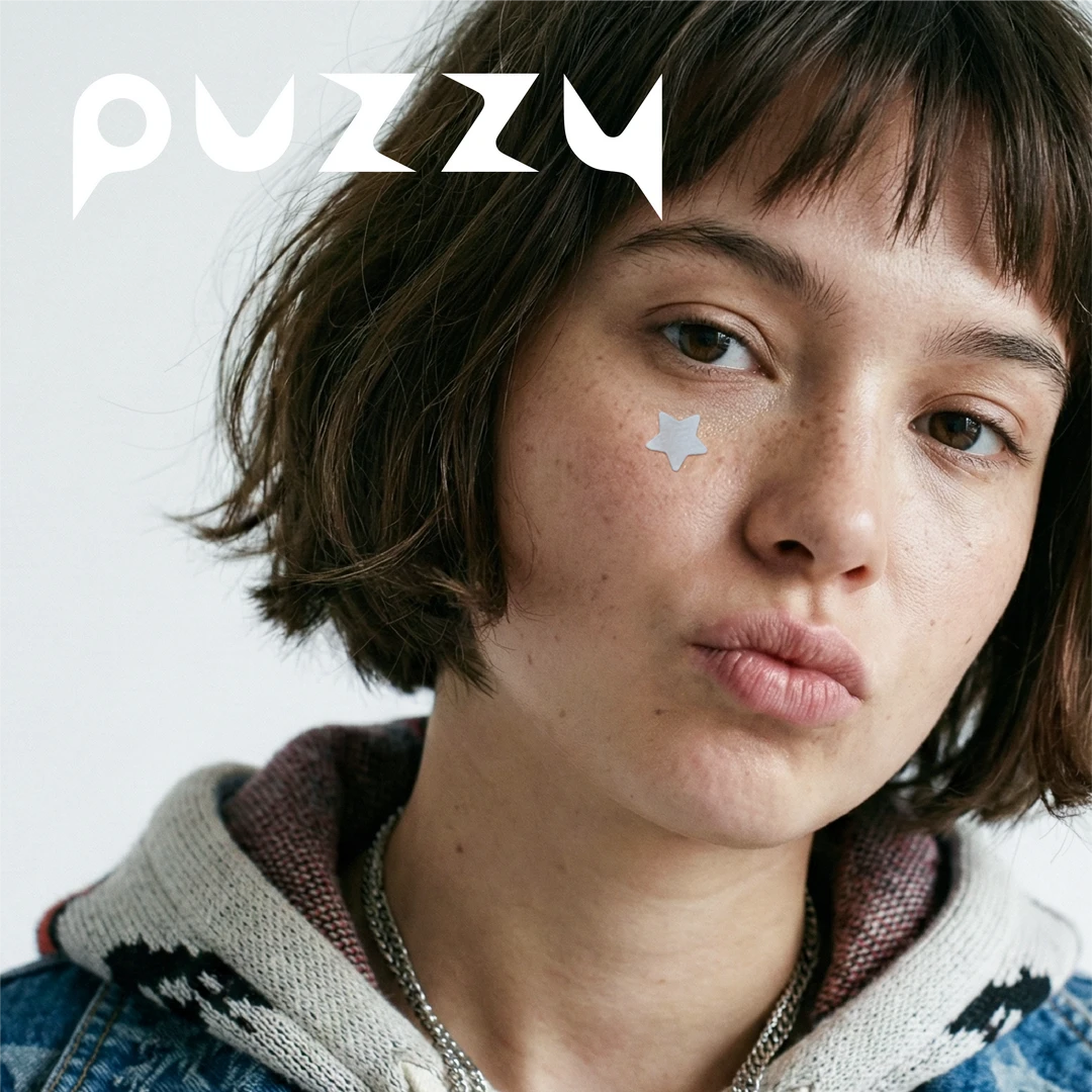 Puzzy痘痘贴32粒/盒银色星星遮瑕消痘修复可上妆痘痘贴