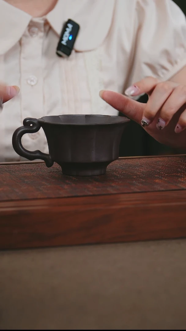 茶杯紫砂原矿紫泥主人杯