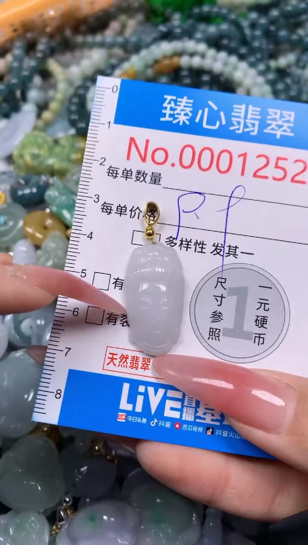 【闪购商品】翡翠颈饰未镶嵌含绳0001252