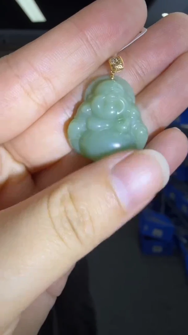 和田玉未镶嵌颈饰7秒拍号 假一罚三