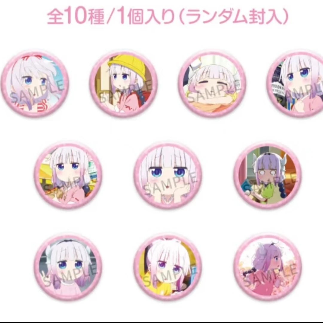 小林家的龙女仆 康娜个人池徽章 正版日谷