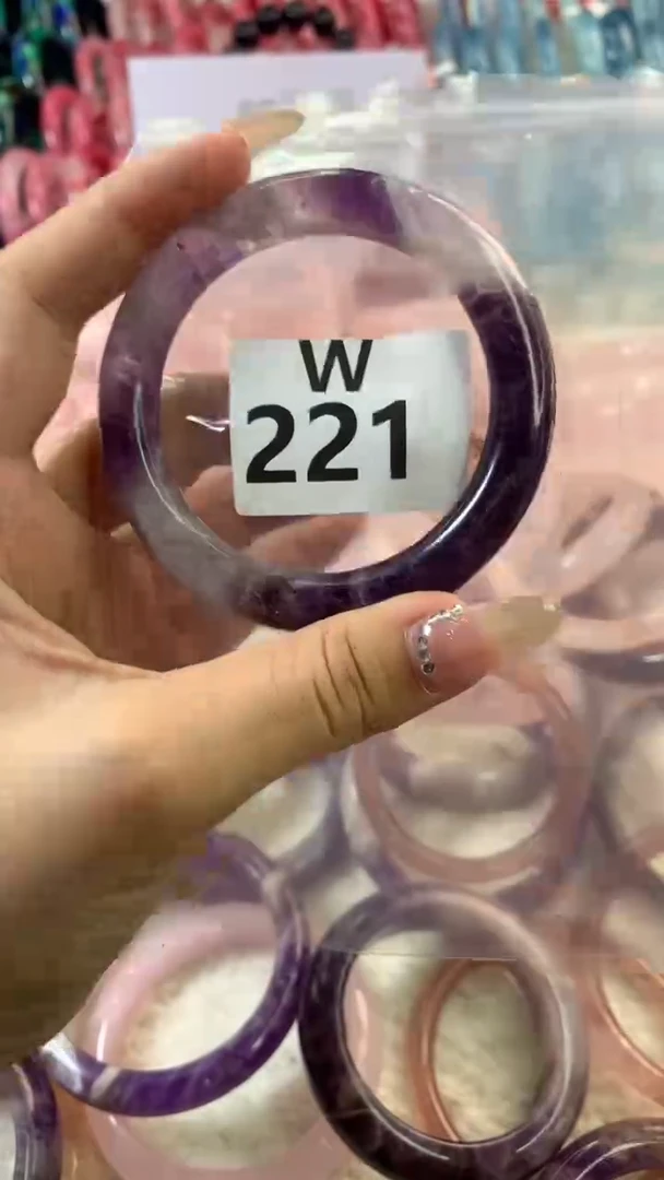 水晶手镯W未镶嵌水晶221-55