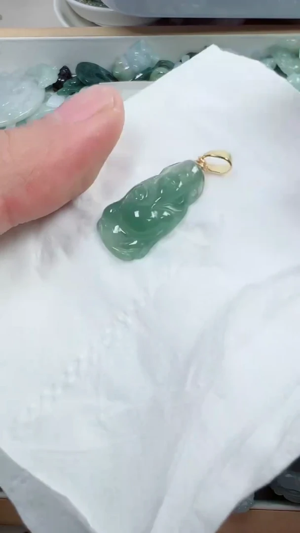 散珠翡翠172号，A货翡翠
