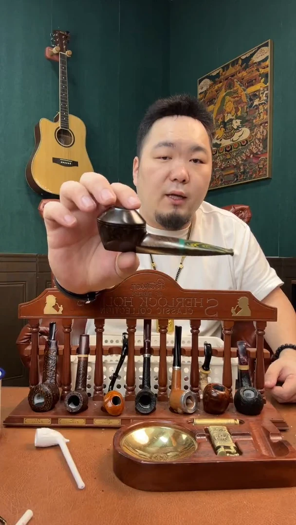 石楠木木雕款意大利进口石楠木烟斗
