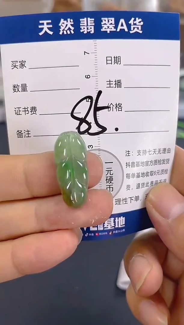 颈饰未镶嵌翡翠纯天然缅甸翡翠A货