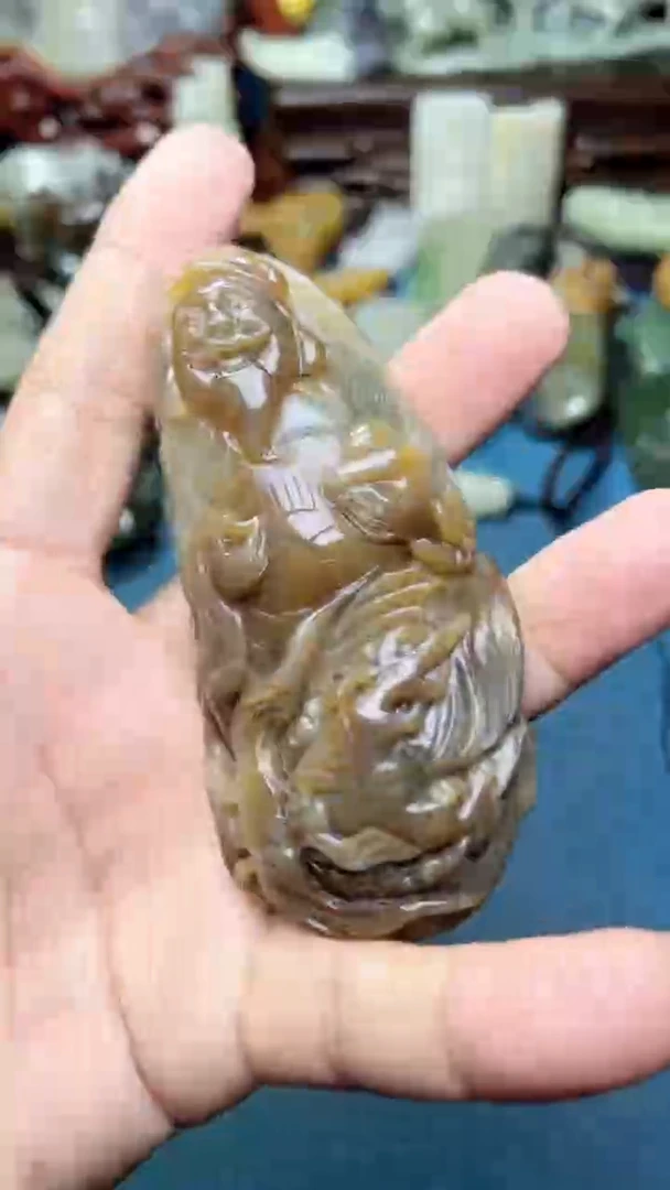未镶嵌和田玉把件-