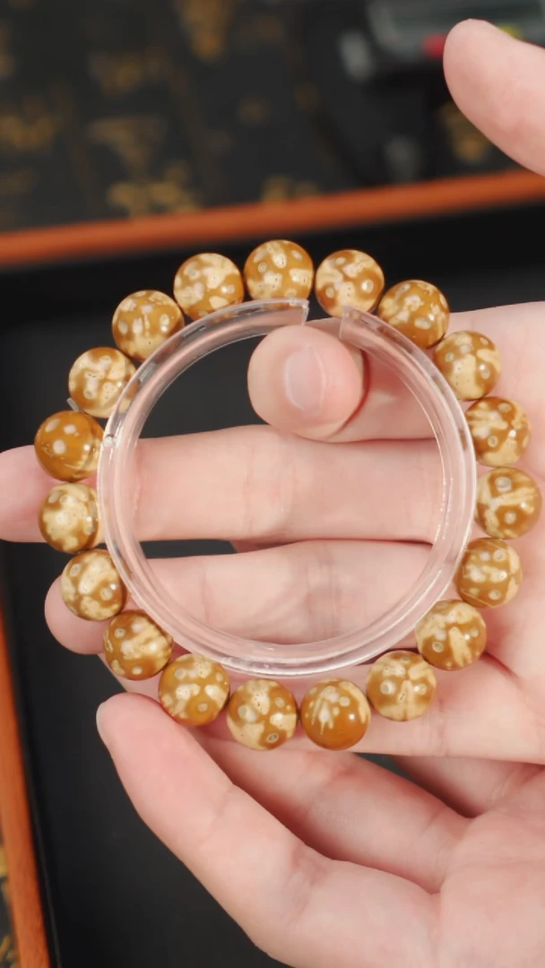 【闪购商品】紫金鼠手串紫金鼠熊猫光珠