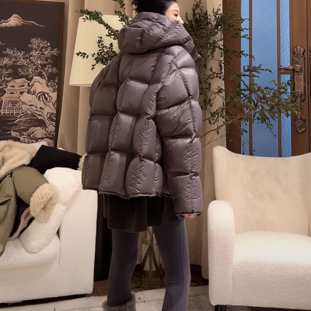 ZUOXIAOQI【现货】雪宝连帽羽绒服41（前长66/后长72/胸围144）