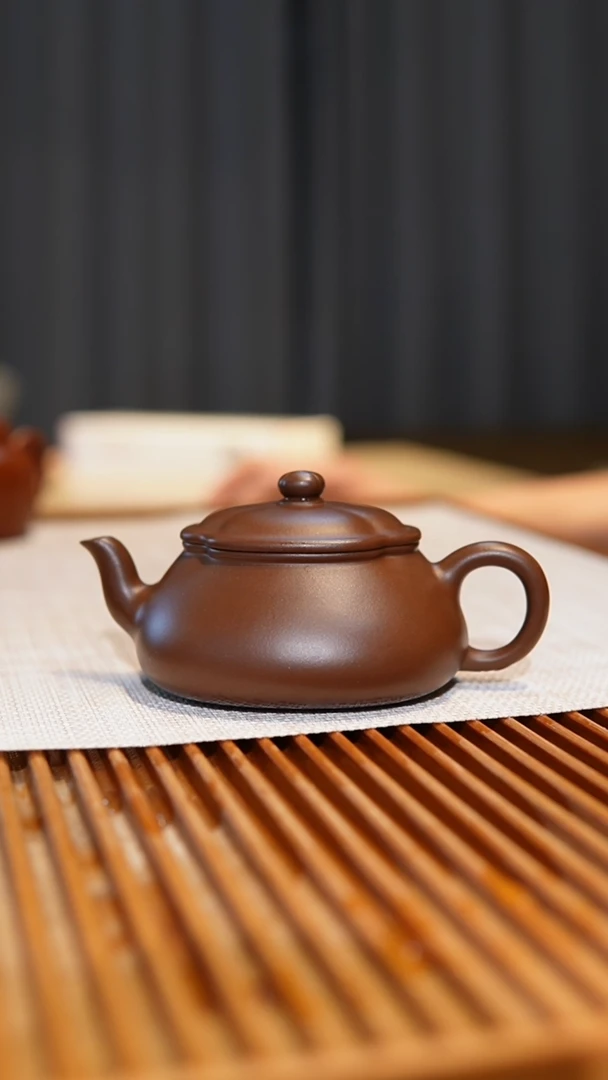 茶壶紫砂紫泥，玉棠川，150cc