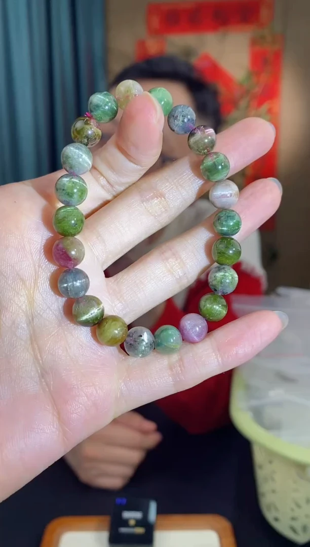 【闪购商品】碧玺手串未镶嵌570碧玺猫眼