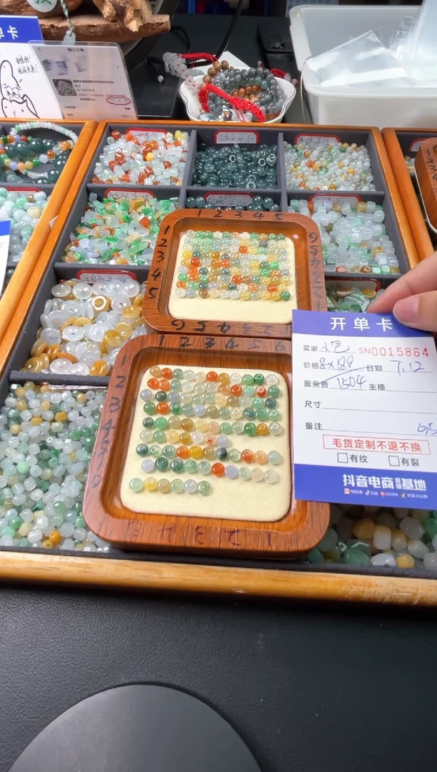 翡翠未镶嵌颈饰?****️00015864