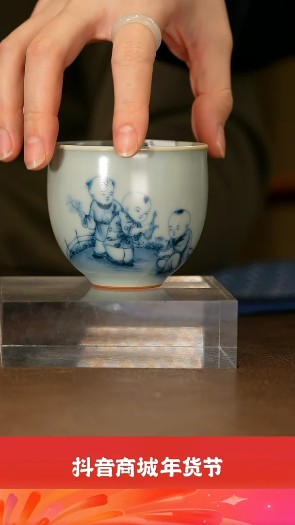 【闪购商品】@@  分寸      童子龙蛋杯