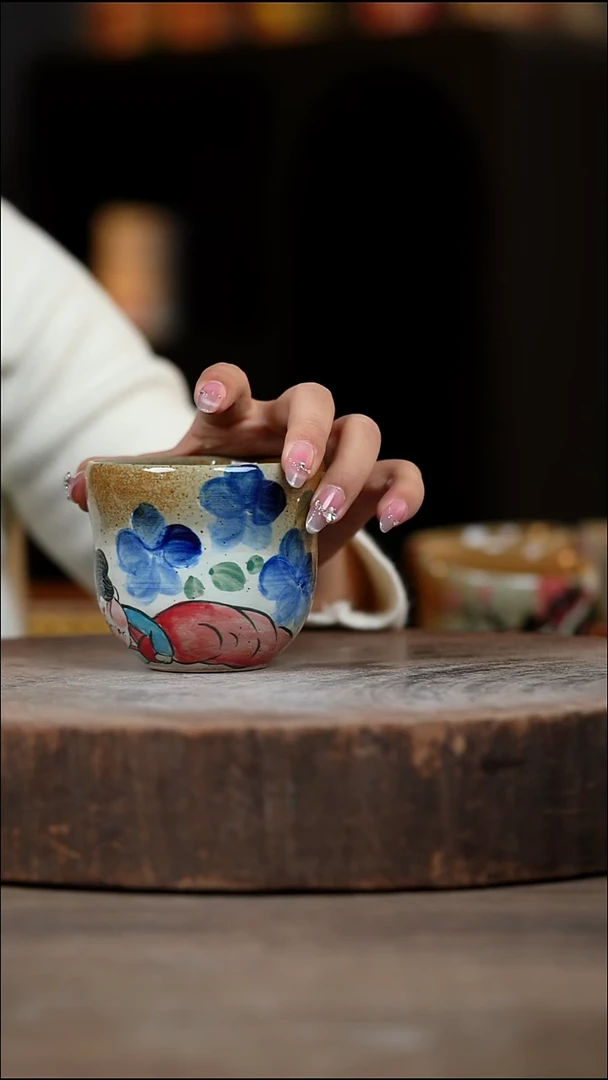 瓷片景德镇高温釉下彩（食品级）