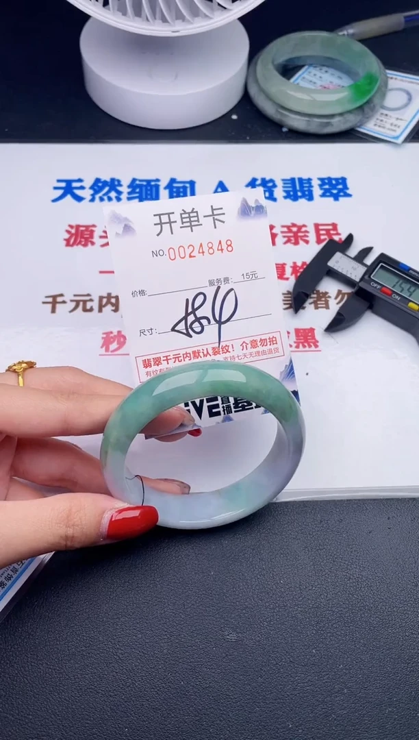未镶嵌手镯翡翠48