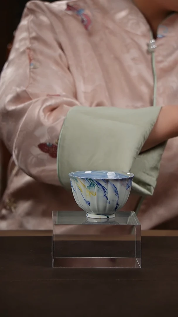 【闪购商品】其他景德镇手工陶瓷绞胎主人杯