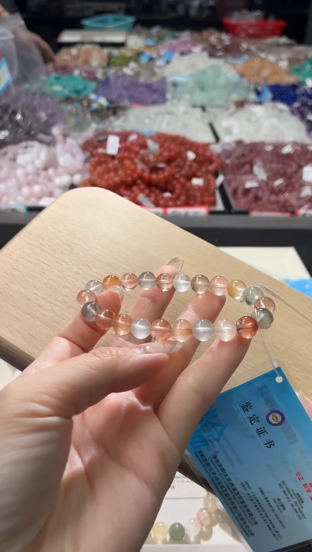 未镶嵌手链水晶429号 多样性发一Q  8+