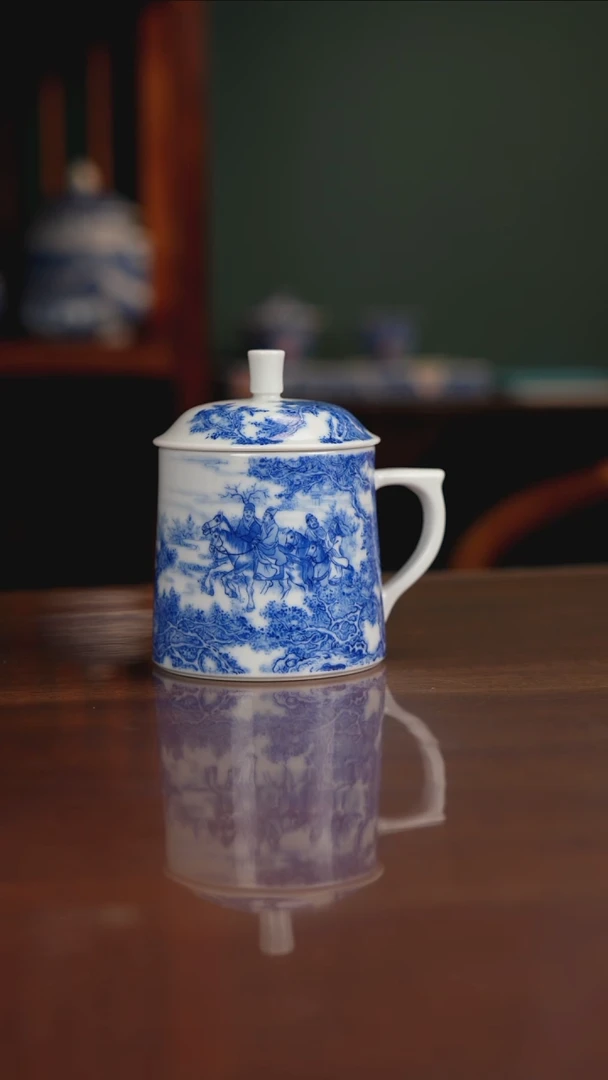 晓竹窑 孔明出山图