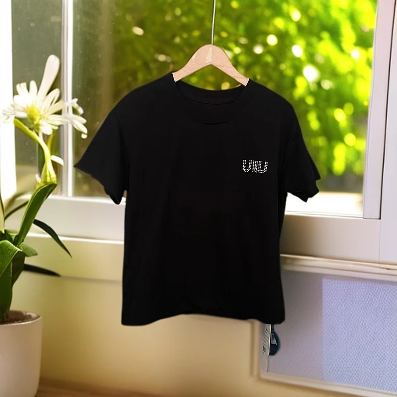 A3-132炫儿童夏季烫钻百搭休闲T(24129)